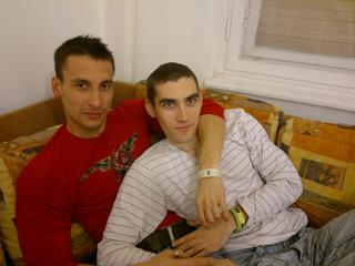 Athleticgaycouple - Hi! We are a gay couple. It means we are lovers in real life too. We are hip-hop and showdance teachers at our dance school. We love to have sex! Kissing each other, sucking and f*cking, fingering and licking - everything! Come into our private chat, and ask something that is your fantasy with two cute, athletic gay guys. Our operator will tell us and we will try to make your dreams come true.