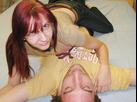 NastyOfficeFun - Rotes Tittenwunder... hart gefi**t!